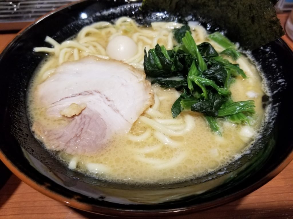 ラーメン 横浜家系ラーメン 吉祥寺家 家系ラーメン 並 ねぎチャ丼 きちぐる