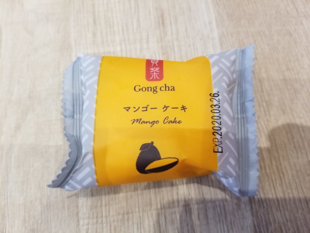 Gongchaマンゴーケーキ